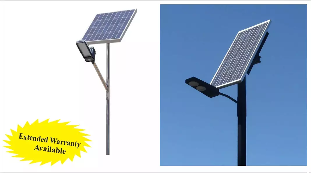 Solar Street light â€“ Semi Integrated With Pole
